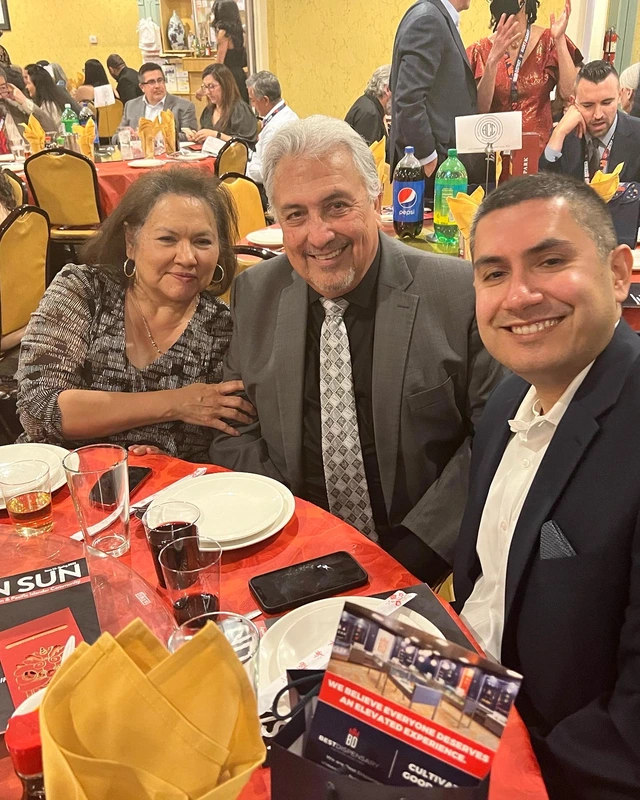 Good company around the table