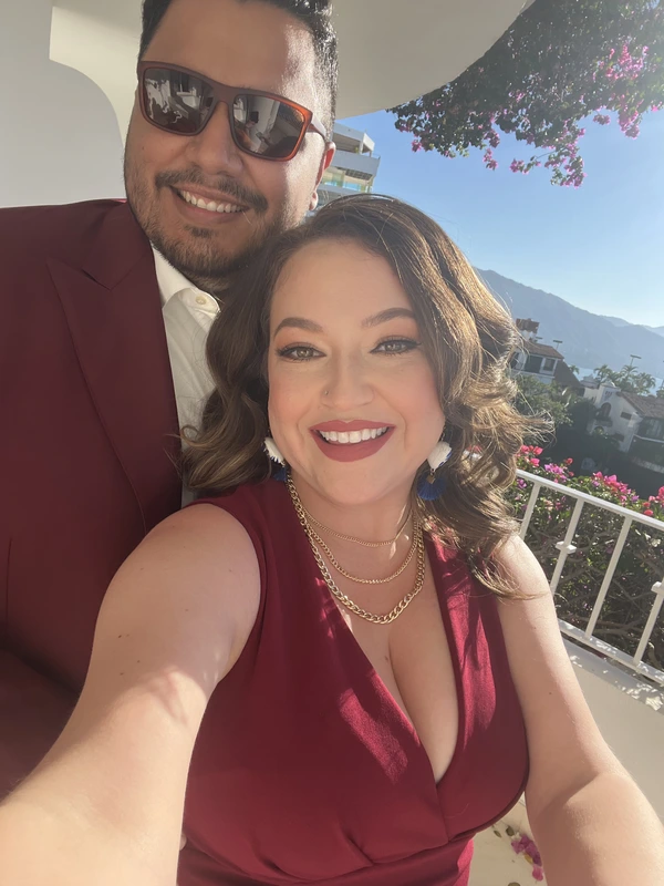 A dressed-up day outside