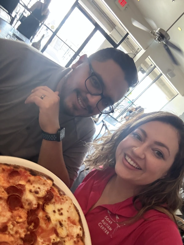 Stopping for pizza