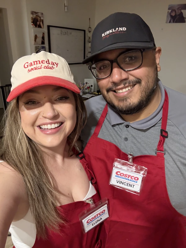 Our sample-station Halloween costumes