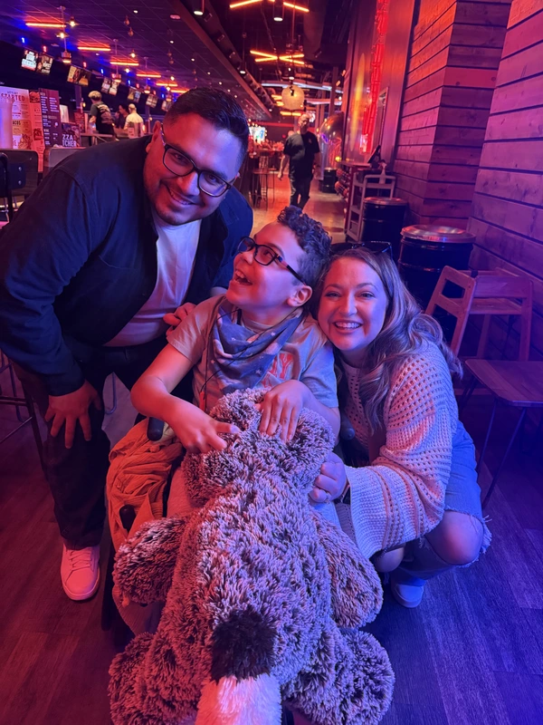Friends on a night out